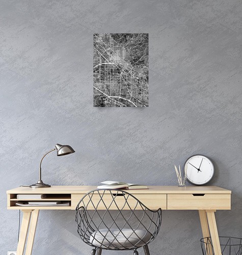 Poster - Boise Map, Modern Abstract City Streets, 4 Sizes - Picture 3 of 25
