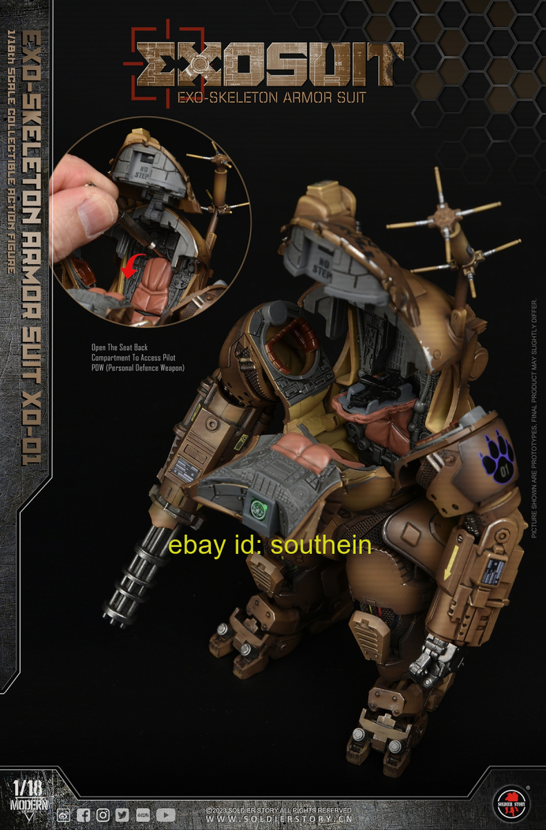 SoldierStory 1/18 EXO SSE001 Exoskeleton Armor suit XO-01 Mobile