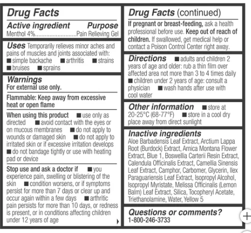 BIOFREEZE Roll-On 2 pack Menthol Pain Relief Exp 1/2027 3 Fl Oz Each - Image 4 of 4