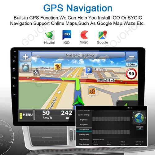 64GB Android 13 Car Radio Navi GPS CarPlay Stereo For Suzuki Kizashi 2009-2015 - Picture 12 of 20