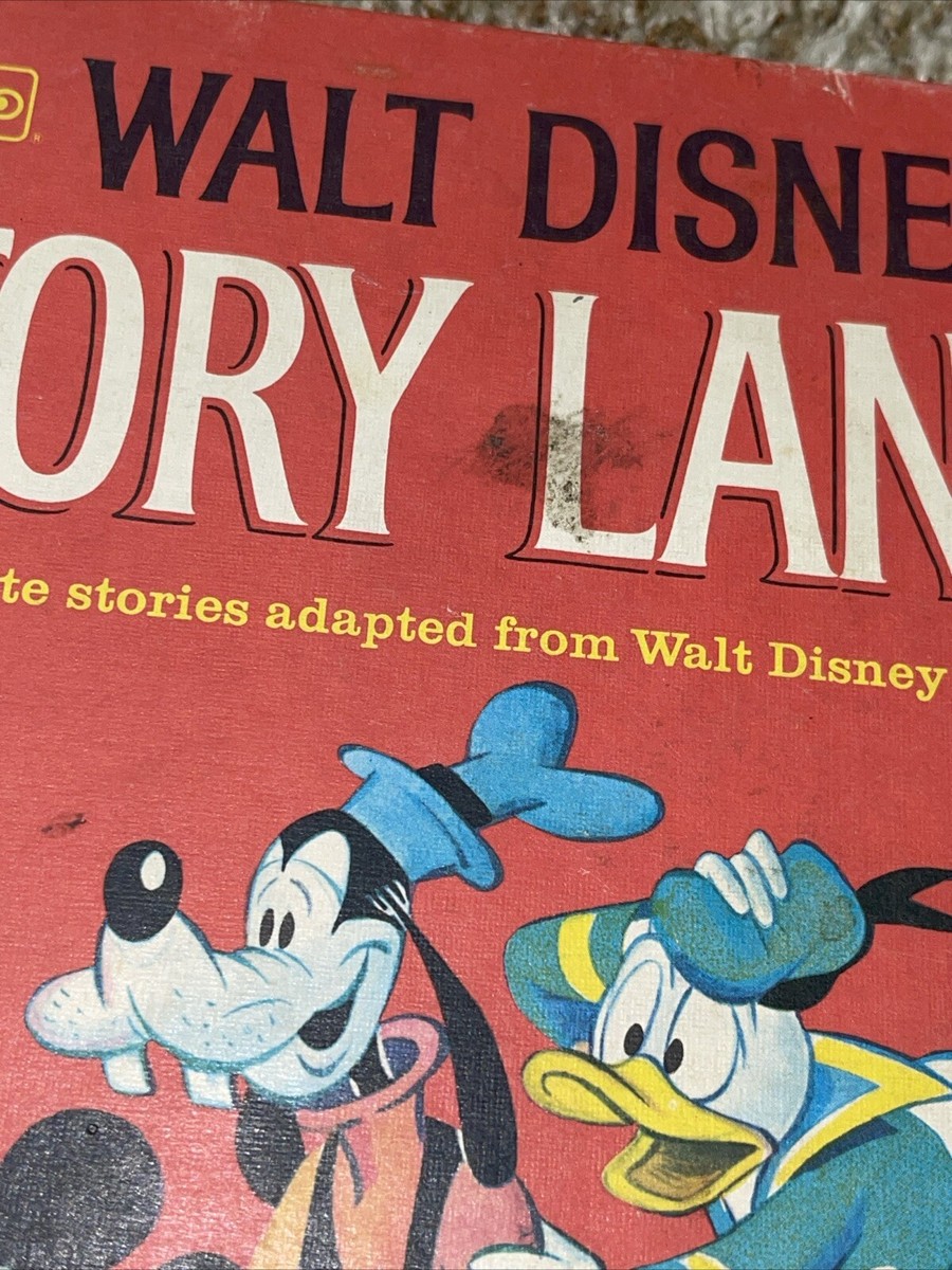 Vintage Walt Disney's Story Land Hardcover Golden Book 55 Classic