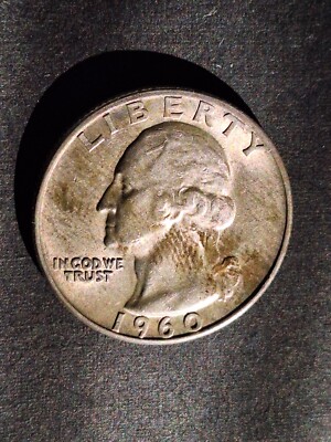  1960 D WASHINGTON! SILVER GEM BU+ PREMIUM GEM SCARCE MINT-TONNED!! 