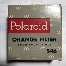 Polaroid Orange 4 Non-Polarizing 546 Filter w/Box EUC