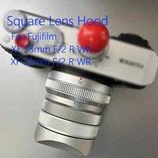 Square Lens Hood fit for Fujifilm XF 35mm F/2 R WR, XF 23mm F/2 R WR