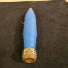 Vintage Wooden Yarn Thread Wool Spool Spindle Bobbin Wood Loom (Drawer 20)