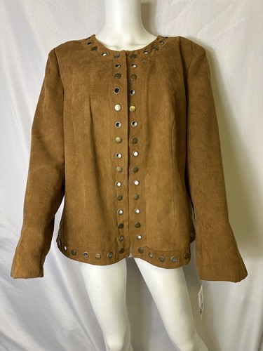 DRESSBARN SIZE 14/16 OPEN FRONT JACKET NWT