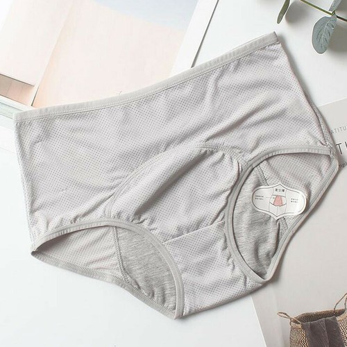 Auslaufsicheres Menstruationsperiodenhöschen Damen Unterwäsche physiologische Bundhose - Bild 4 von 19