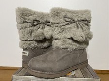 Makalu Kid's Girl's Boots Cozy Land Winter Boot Footwear Outdoor Grey Size 5
