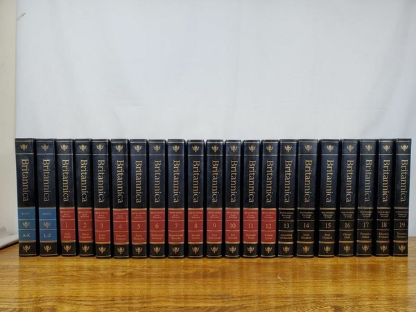 Encyclopedia Britannica 15th Edition 1986 Complete Set Annuals 35 Books Leather Neppho Com Br