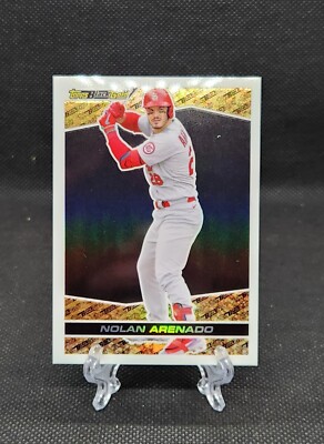 Nolan Arenado 2021 Topps Chrome Update Black Gold BGC-27 Cardinals | eBay
