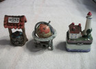 Lot of Three Misc Items - Trinket Box, Pencil Sharpener & Figurine — photo 2