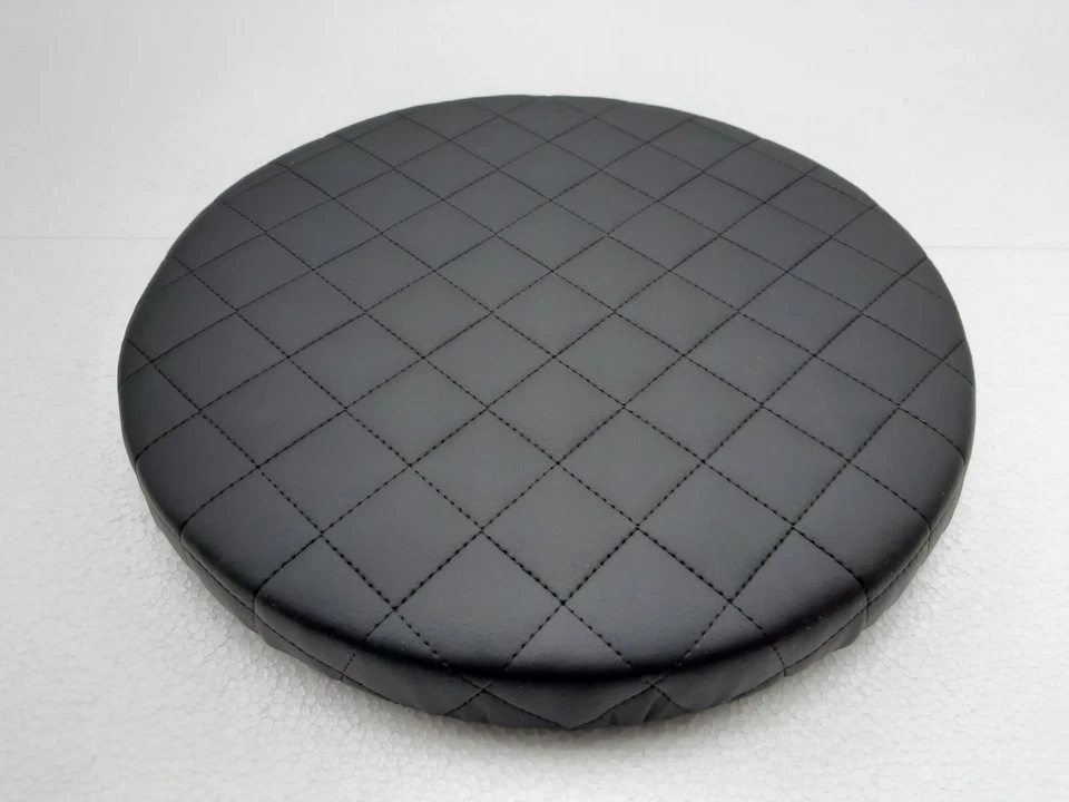 Leder Sitzkissen Sitzpolster Sitz für 60l Ölfass Werkstatt Garage Feuertonne - Bild 2 von 4