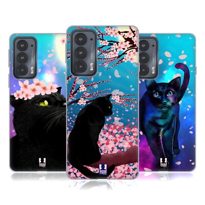 HEAD CASE DESIGNS CATS AND BLOSSOMS SOFT GEL CASE FOR MOTOROLA PHONES 2