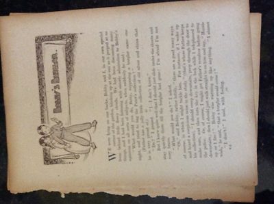 m17c1 ephemera kurzgeschichte 20er jahre bobby's einbrecher h g c lambert