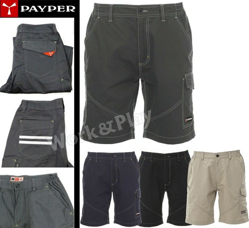 Bermuda 100% Cotone Pantaloni da Lavoro Corti Multitasche Estivi Uomo  Payper | eBay