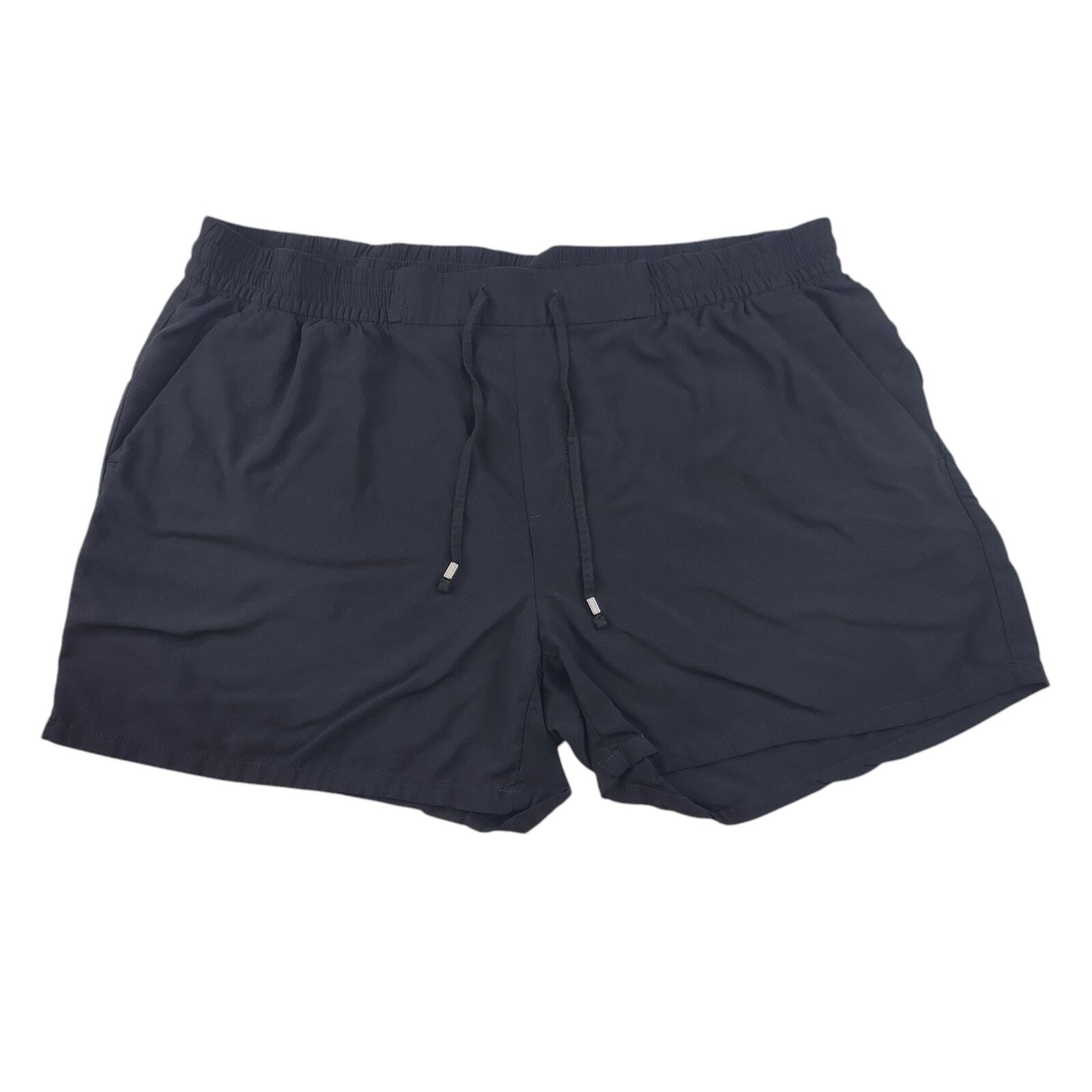 Old Navy Shorts Womens XL Black Lightweight Pockets Elastic Drawstring Relaxed