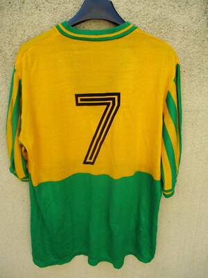 Maillot Vintage Brésil N°7 - Années 70 - Taille L - Manches Courtes