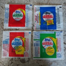 1980'S TOPPS BASEBALL WAX PACK WRAPPERS  LOT OF (*12*) *NICE DEAL*SEE PHOTOS**