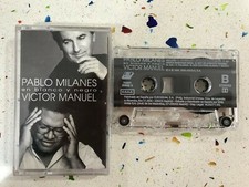 Pablo Milanes And Victor Manuel Cassette Tape In Black And White