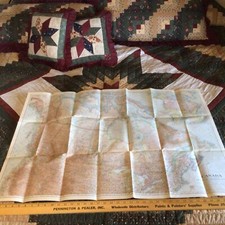 Original 1936 National Geographic Canada Map,used cond.