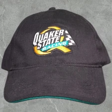 Quaker State Racing Strapback Cap Black Hat
