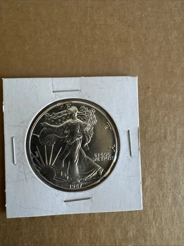 1987 1 oz American Silver Eagle Coin BU