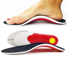 Orthotic Shoe Insoles Flat Feet High Arch Support Plantar Fasciitis Cushion USA