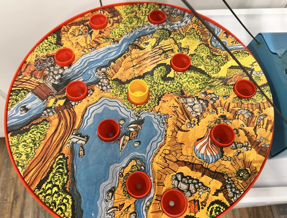 Vintage 1977 Gabriel Chutes Away Air Rescue Target Game - Image 3 of 4