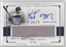 2016 Panini National Treasures Game Dated Signatures 46/99 Ketel Marte Auto 1d4q