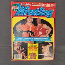 Vintage Sept 1978 Inside Wrestling Magazine Dusty Rhodes Mil Mascaras Koloff