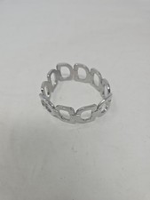 Rochet Roma Stainless Steel Inox Large Link Men's Adjustable Wide Bracelet