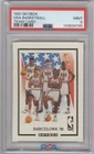 1991 Skybox Barcelona Olympic Team USA team card PSA 9  Michael Jordan