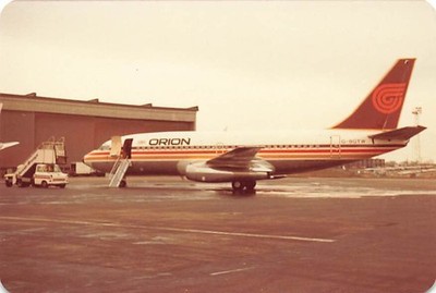 altes Foto Orion Flugzeug ca. 15 x 10cm - G3755d