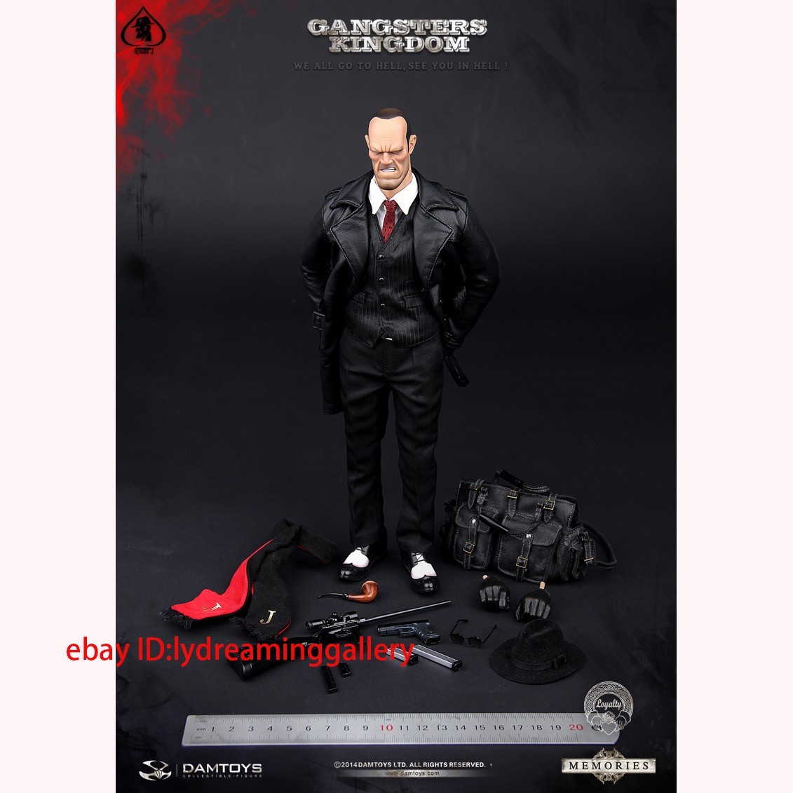 DAMTOYS　GANGSTERS KINGDOM　GK001MX DAMTOYS GK001MX GANGSTERS KINGDOM Spade J-Memories Ver 1/6 Limited