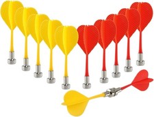 Yalis Magnetic Darts, Replacement Plastic Dart Game Safety Darts