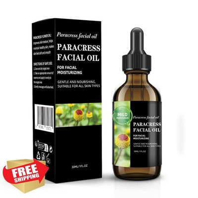 SKSOYT Paracress Organic Facial Oil Serum for Wrinkles, Firming, Radiant Skin