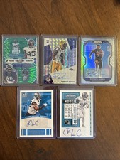 2020 Contenders Optic K’Lavon Chaisson/Patrick Queen RC Green 08/27. 4 Autos Lo5