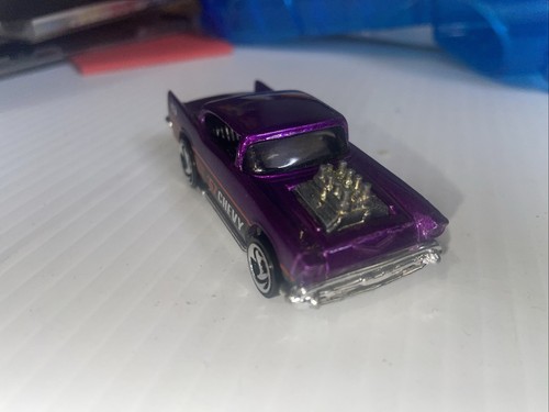 Vintage 1976 Hot Wheels 55 - Chevy Dark Purple - Bild 2 von 5