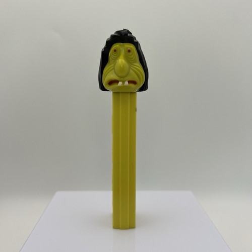 Vintage PEZ Mr Ugly Made In USA 3.8 Patent IMC 9 Yellow Stem