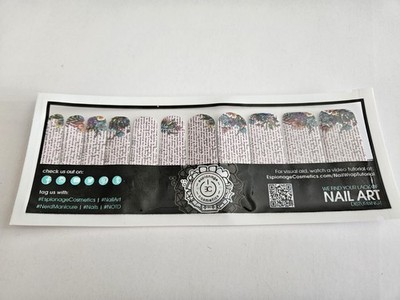 Original/Authentic - Espionage Cosmetics Nail Wraps