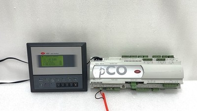 (Set of 2) Carel PGD1-i User Interface PGD1000I00 With PCO3000AL0 Controller
