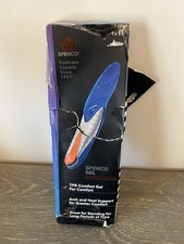 Spenco Total Support Gel Comfort Insoles Unisex Women  s 9-10.5 Men  s 8-9.5