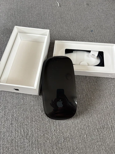 Apple Magic Mouse 2 (A1657) Black Lightning Wireless Rechargeable TESTED