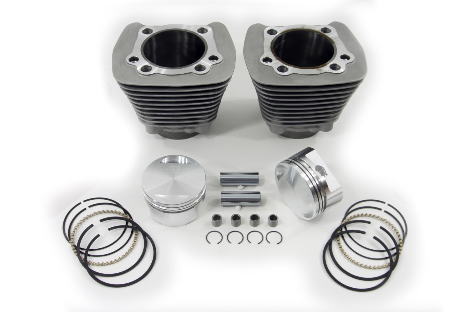 1988-03 Harley Davidson XL Sportster 883 to 1200cc Cylinder and Piston Kit Black