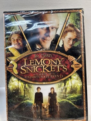 Lemony Snicket's a Series of Unfortunate events DVD 2004 Widescreen Brand New