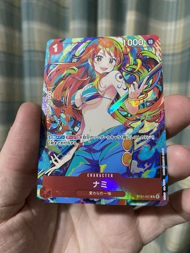 Nami ST01-007 C Promo THE BEST Storage Box Set One Piece Card Game Japanese! NM!