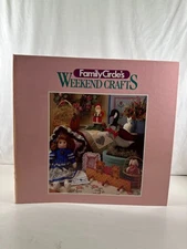 Family Circle’s Weekend Crafts (1991, 3-Ring Binder) Vintage DIY Projects