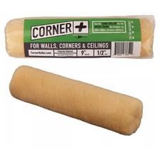 76512 Paint Roller Cover, Polyester, 9 x 1/2-In. Nap - Quantity 1
