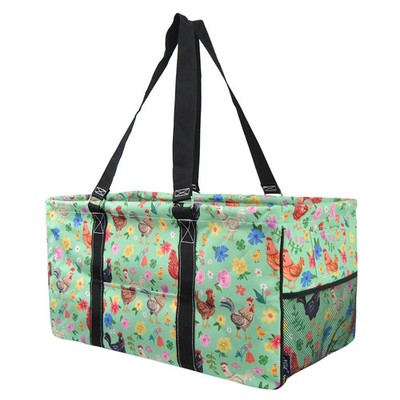 NGIL PEEP MEADOW -Teacher Tote- Large Utility Tote- All Purpose- New Arrival