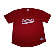 Philadelphia Phillies #54 Brad Lidge MLB Baseball Jersey Russell Mens Size XXL